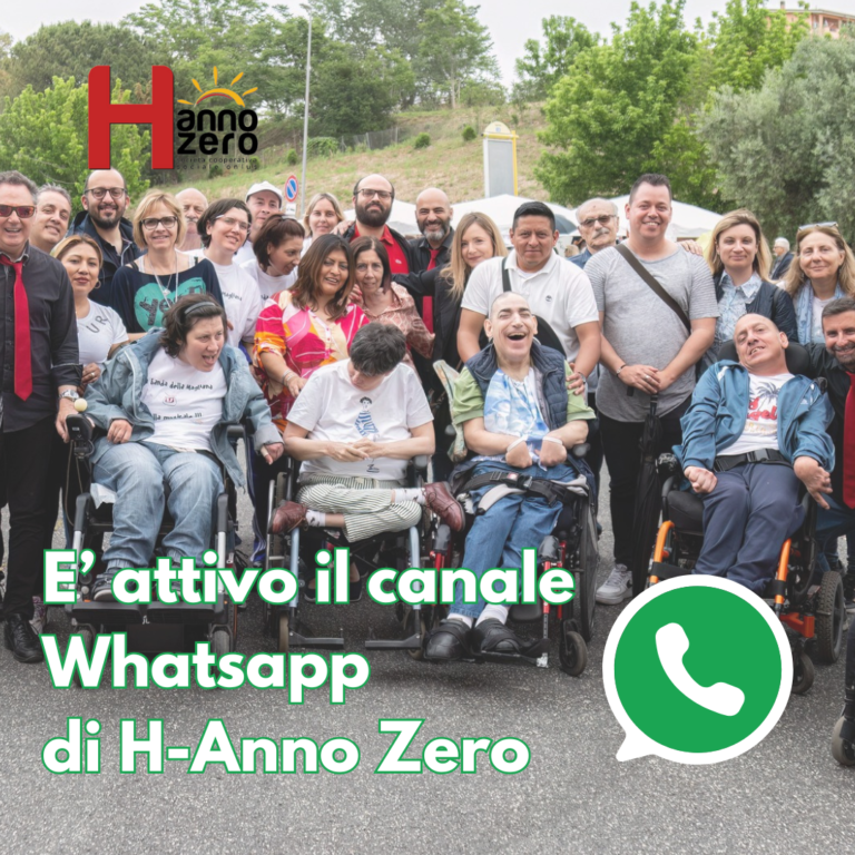 E’ attivo il nuovo canale WhatsApp di H-Anno Zero: Sempre con voi, ovunque voi siate